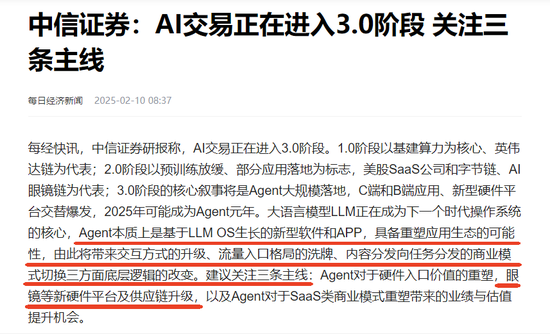 AI智能体概念上演涨停潮:挖掘概念股